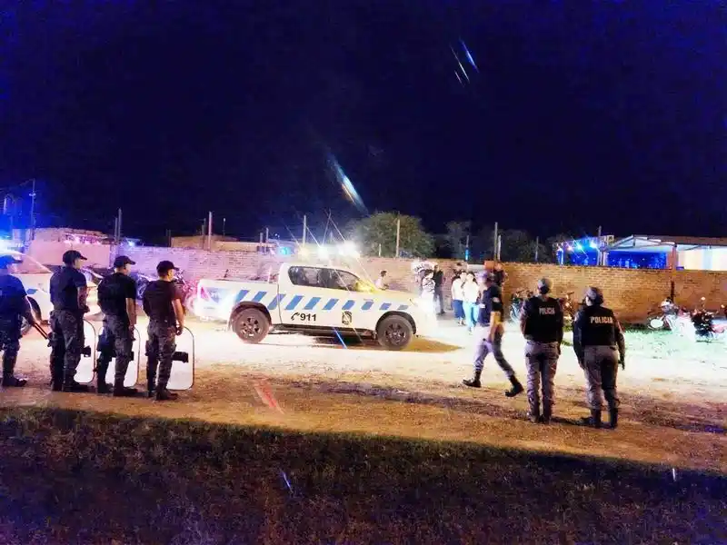 Con gran despliegue, la Policía garantizó la
seguridad durante los festejos navideños