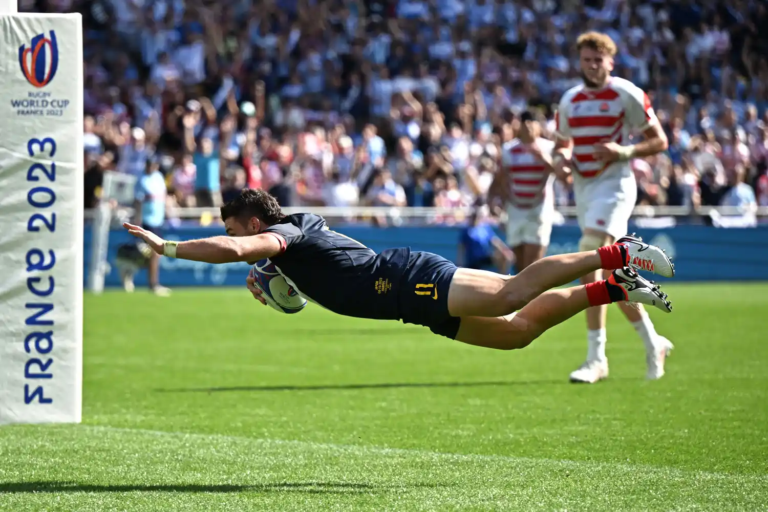 Los Pumas vencieron a Japón y regresan a los cuartos de final del Mundial de rugby