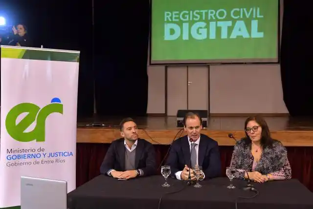 Se instrumenta en Entre Ríos el Registro Civil Digital