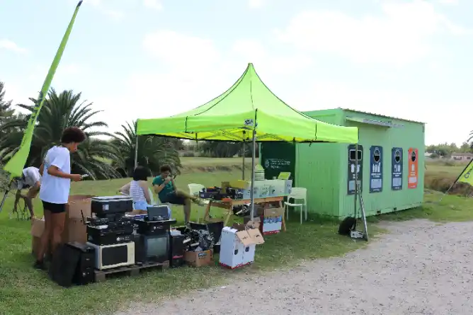 Exitosa jornada de recuperación de RAEEs en Chascomús