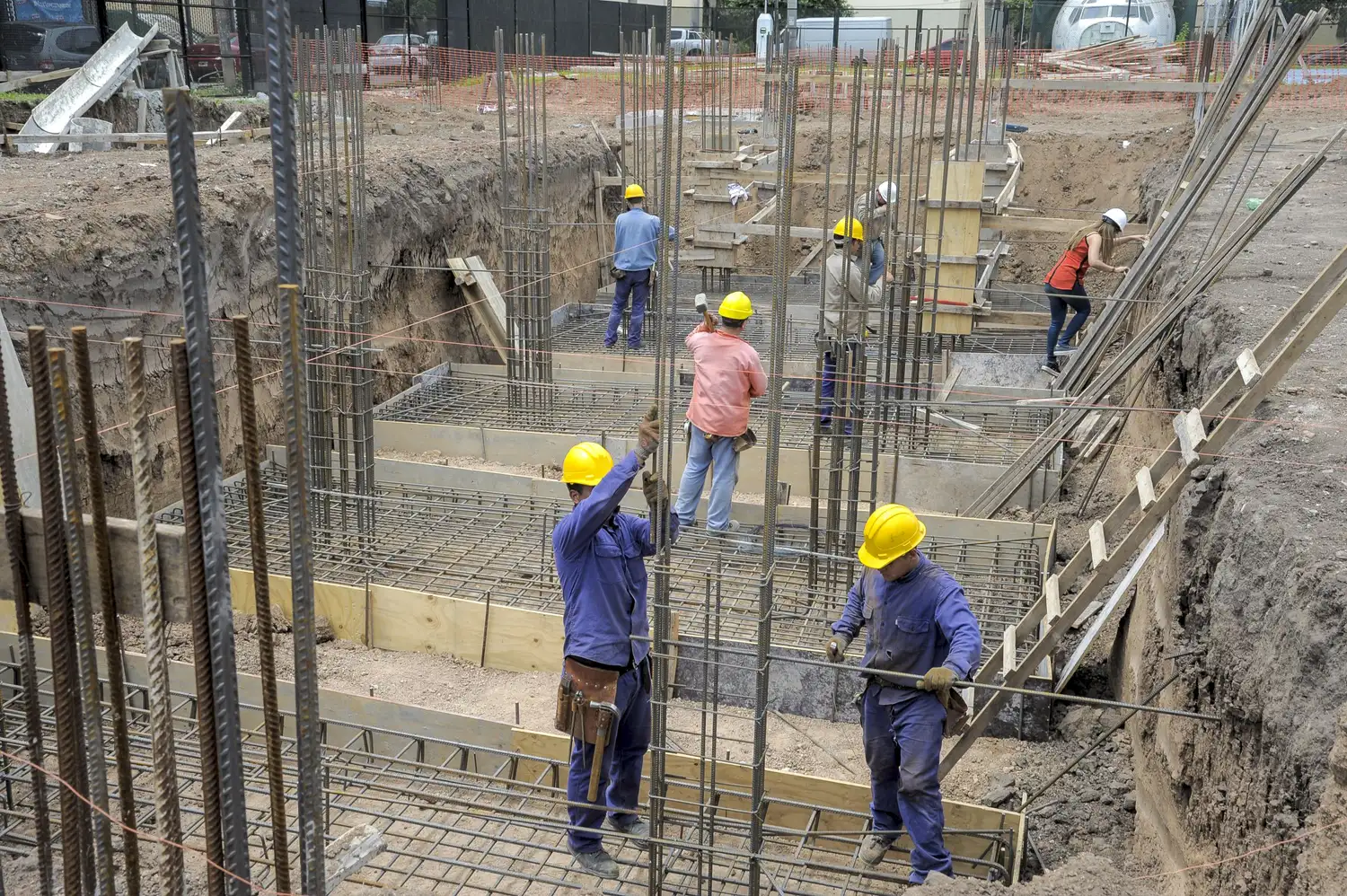 La construcción tuvo un avance de 6,7 por ciento interanual en noviembre.