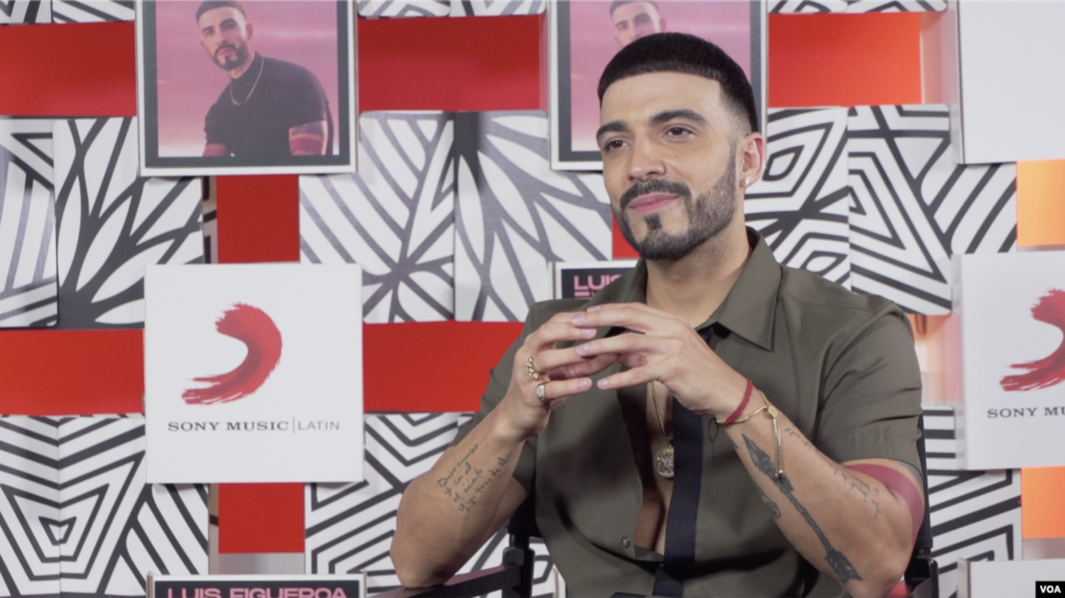 Luis Figueroa, el artista latino apadrinado por Marc Anthony