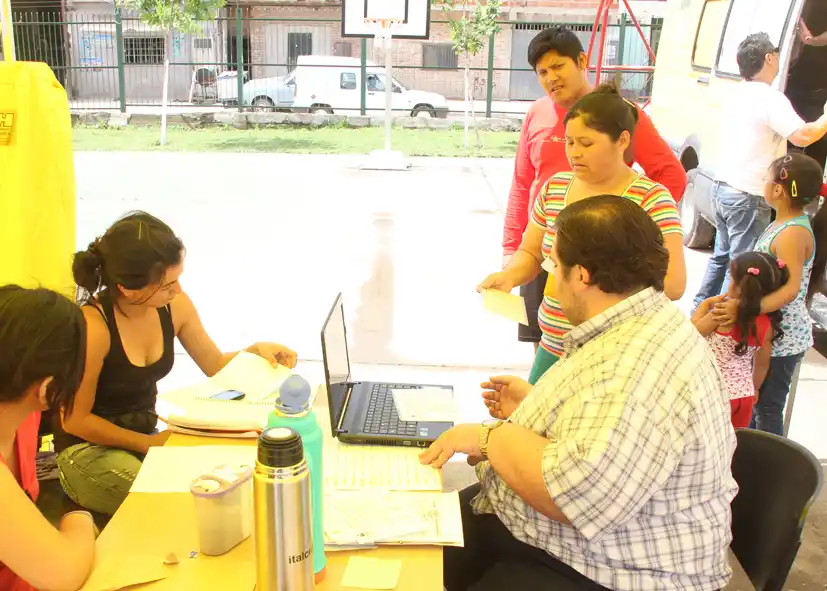 El Registro Civil Móvil llegó a Los Piletones