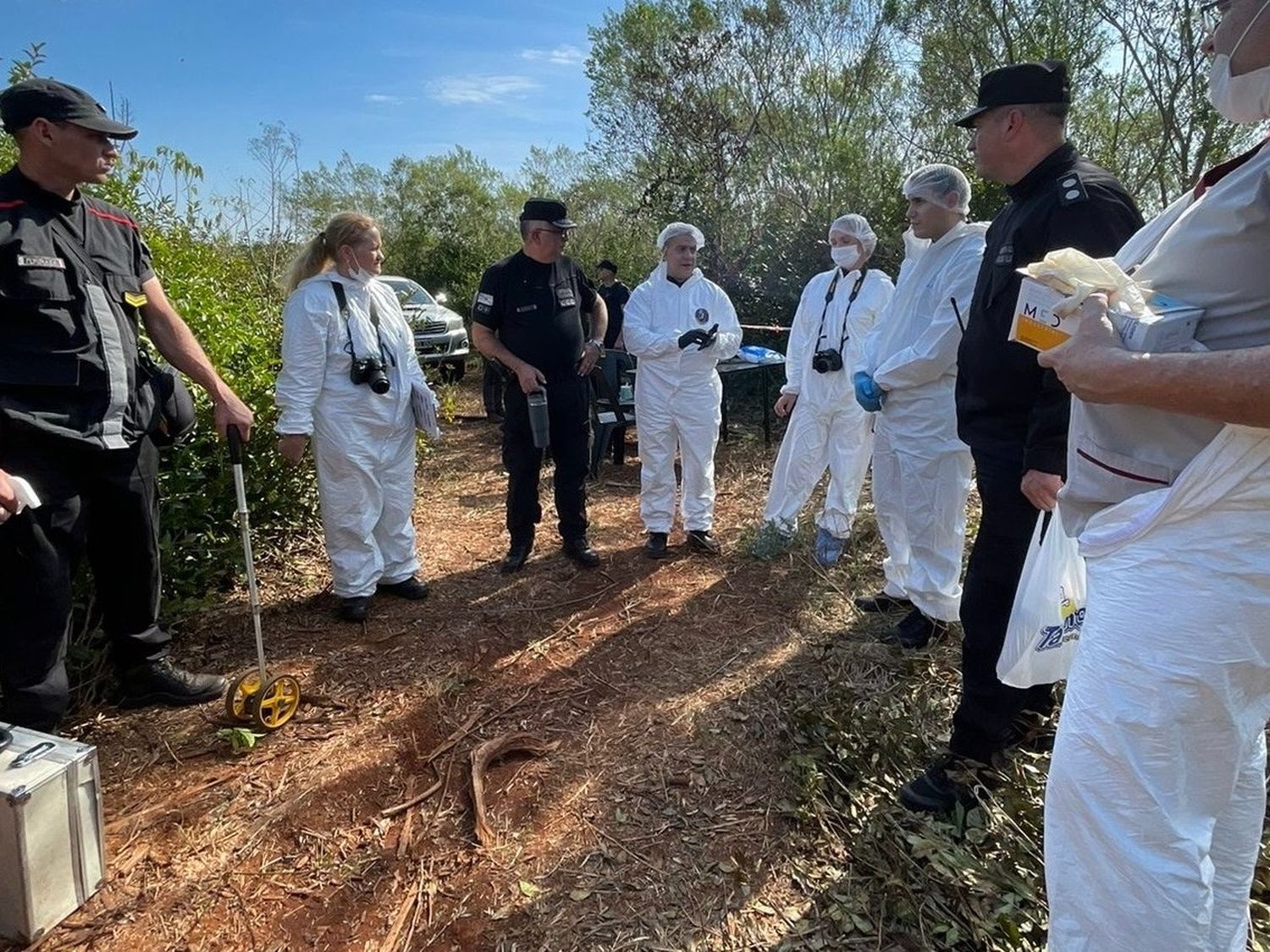 Hallaron restos óseos y ropa de una mujer buscada desde mayo