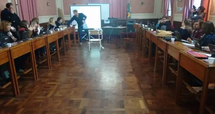 Buenas sensaciones para los docentes en el primer día de la Capacitación Digital