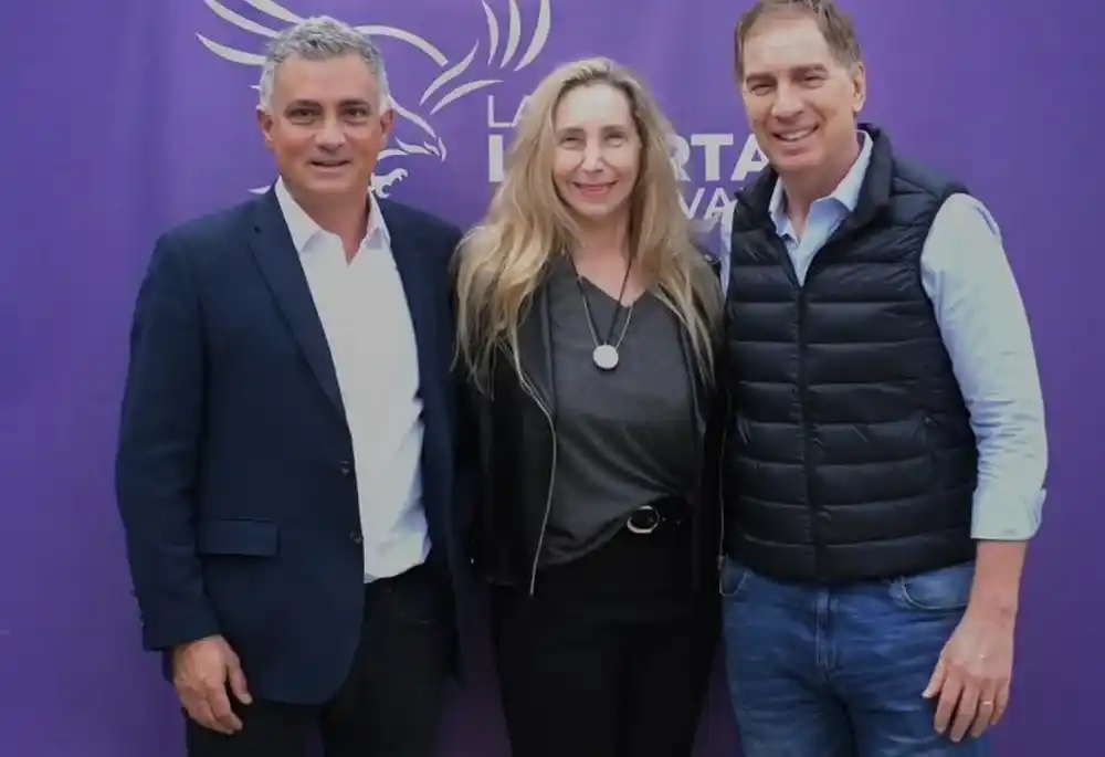 Con Pareja y Santilli, Karina Milei mostró unidad en La Libertad Avanza y apuntó a ganar la provincia en 2027