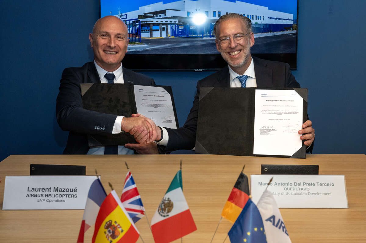 México: Airbus Helicopters amplía actividades industriales e incrementa su huella en el estado de Querétaro