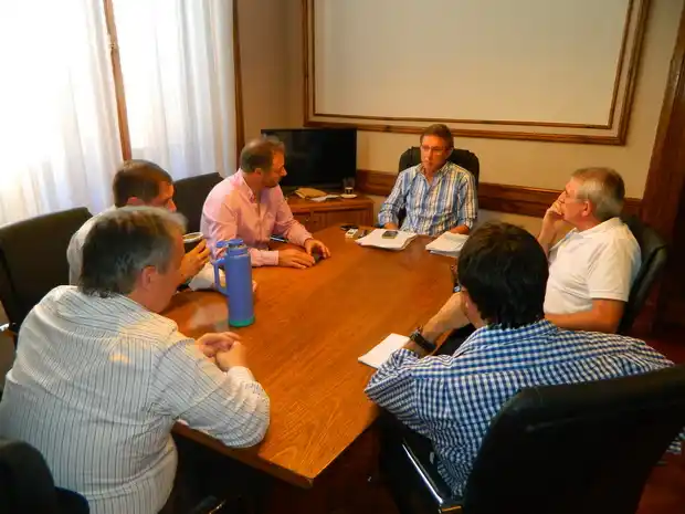 Bahillo mantuvo una reunión donde dialogaron sobre el sector comercial