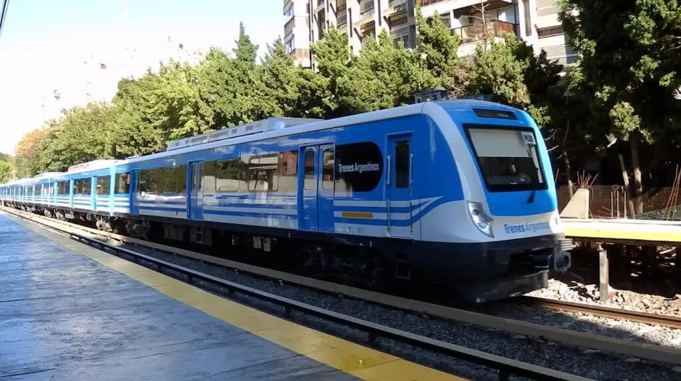 Descarriló una formación del tren Mitre en Retiro