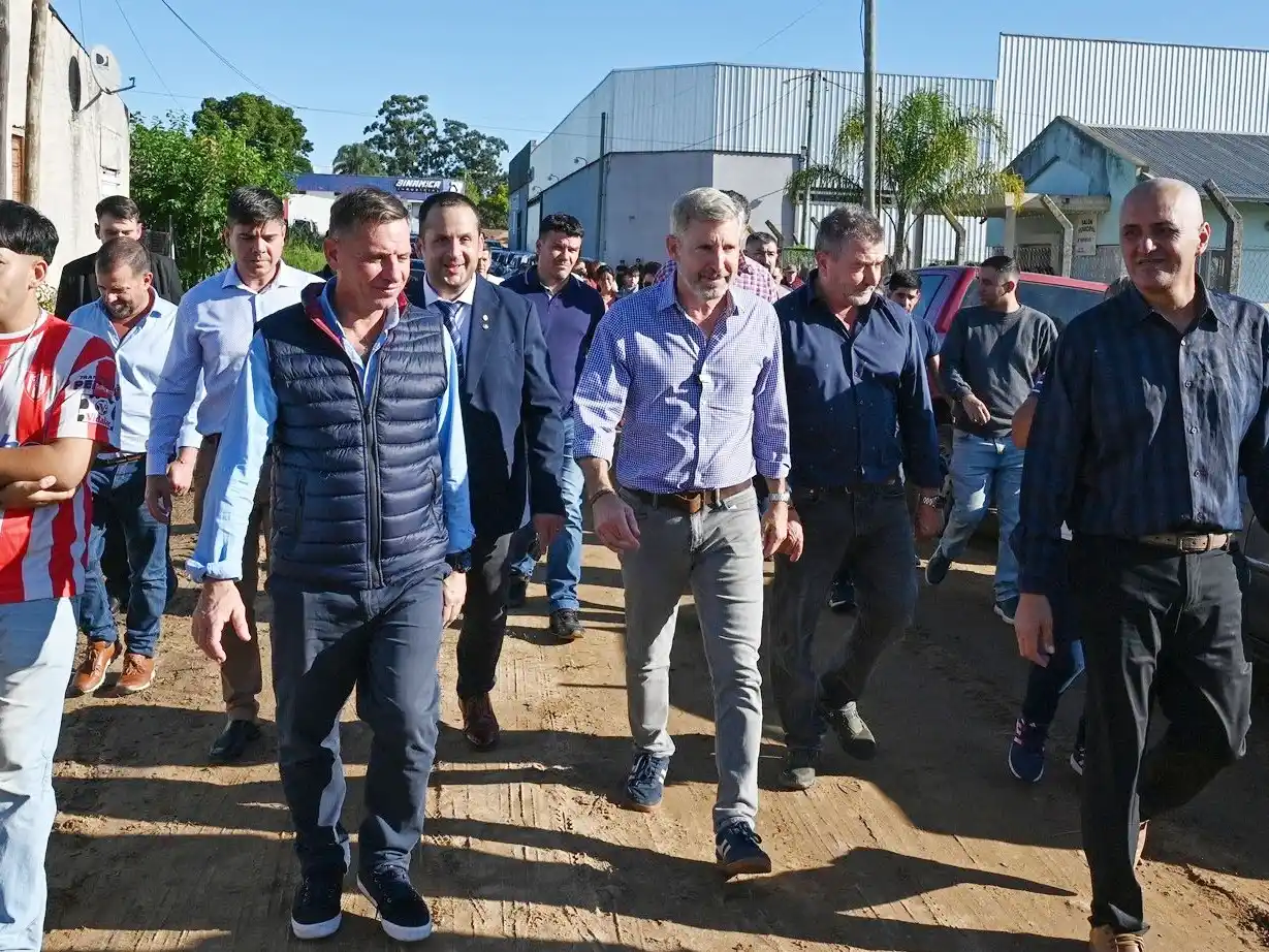 El gobernador Frigerio recorrió zonas de operativos contra el narcotráfico en Concordia