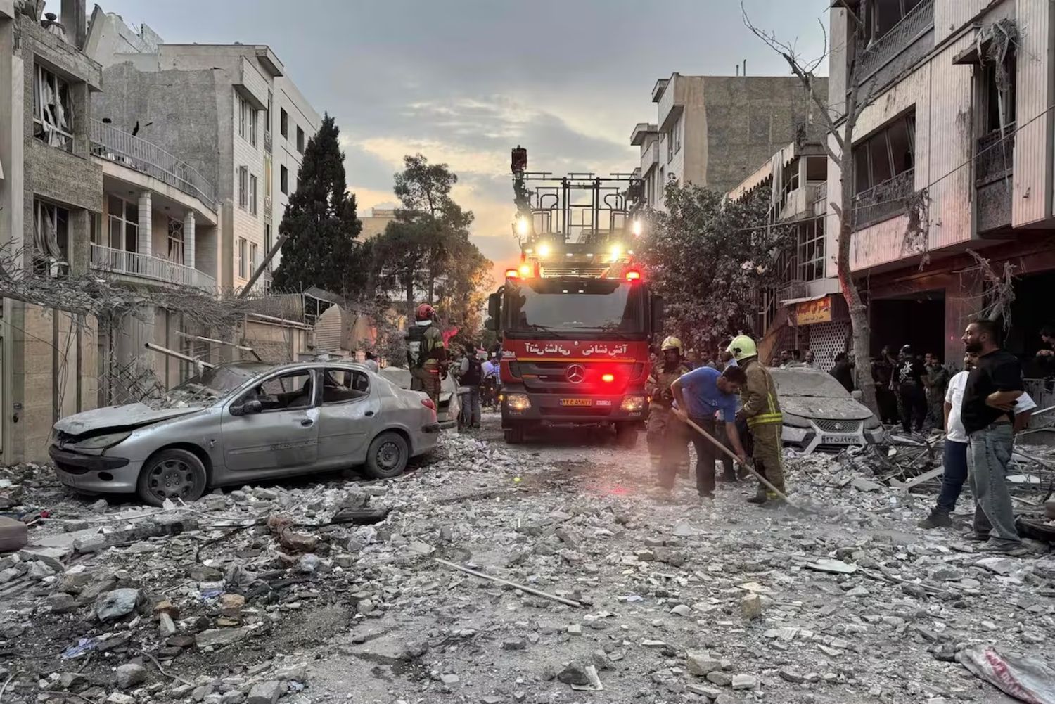 Alto el fuego: el jefe de Estado iraní anunció el fin de la guerra contra Israel