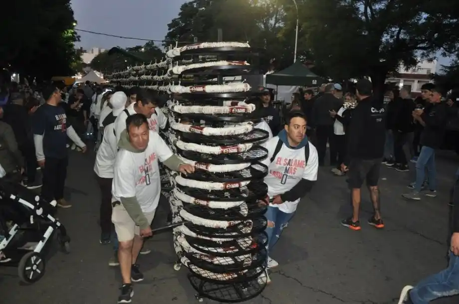 el salame mas grande del mundo
