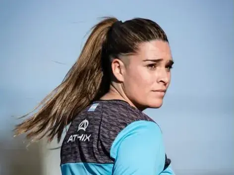 Maite Natali Otaegui falleció este martes por la mañana, a los 24 años de edad (Foto publicada en redes sociales por Hiracán y Villa del Parque)