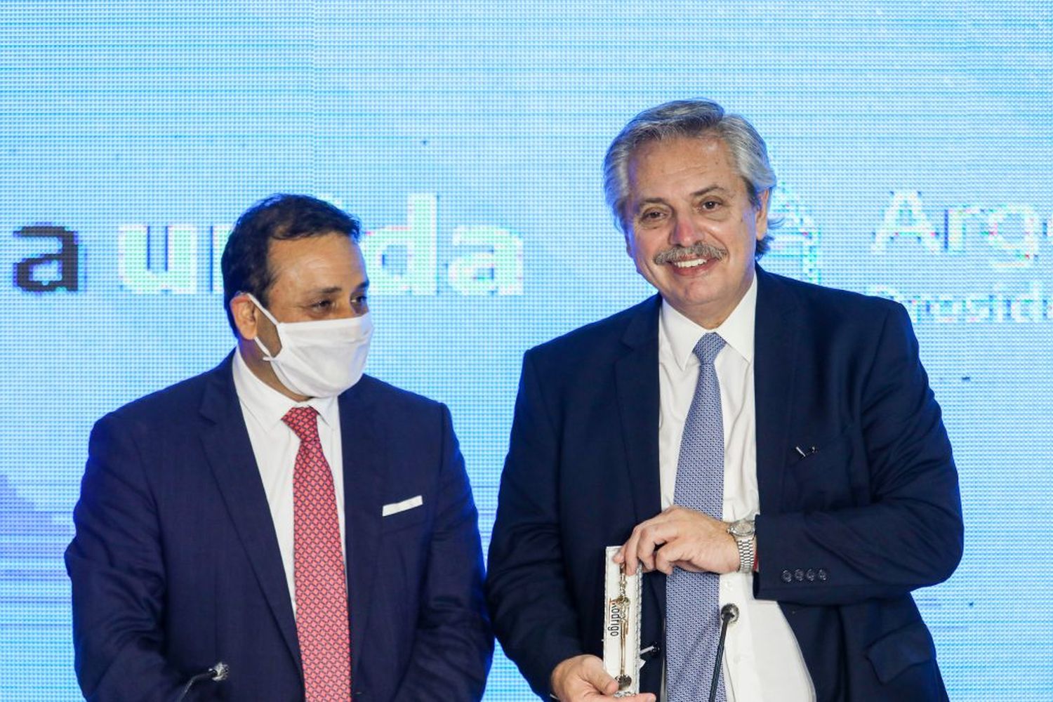 El Presidente dijo que “estamos trabajando en la post pandemia”