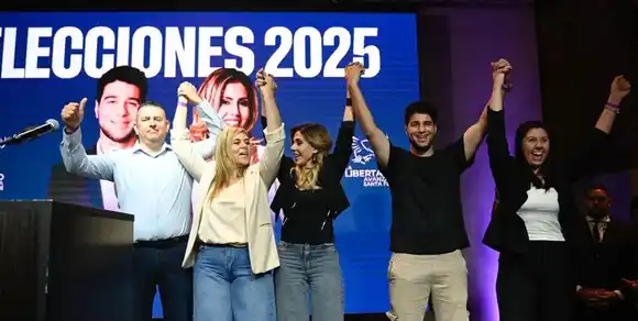 Pellegrini y Diez: "Santa Fe dijo que la Libertad Avanza esta más viva que nunca"