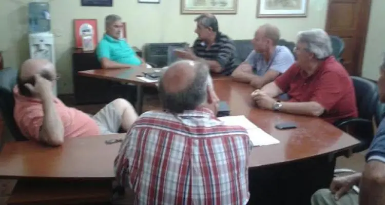Giovanettoni recibió a autoridades de la Sociedad Rural y el Centro de Comercio
