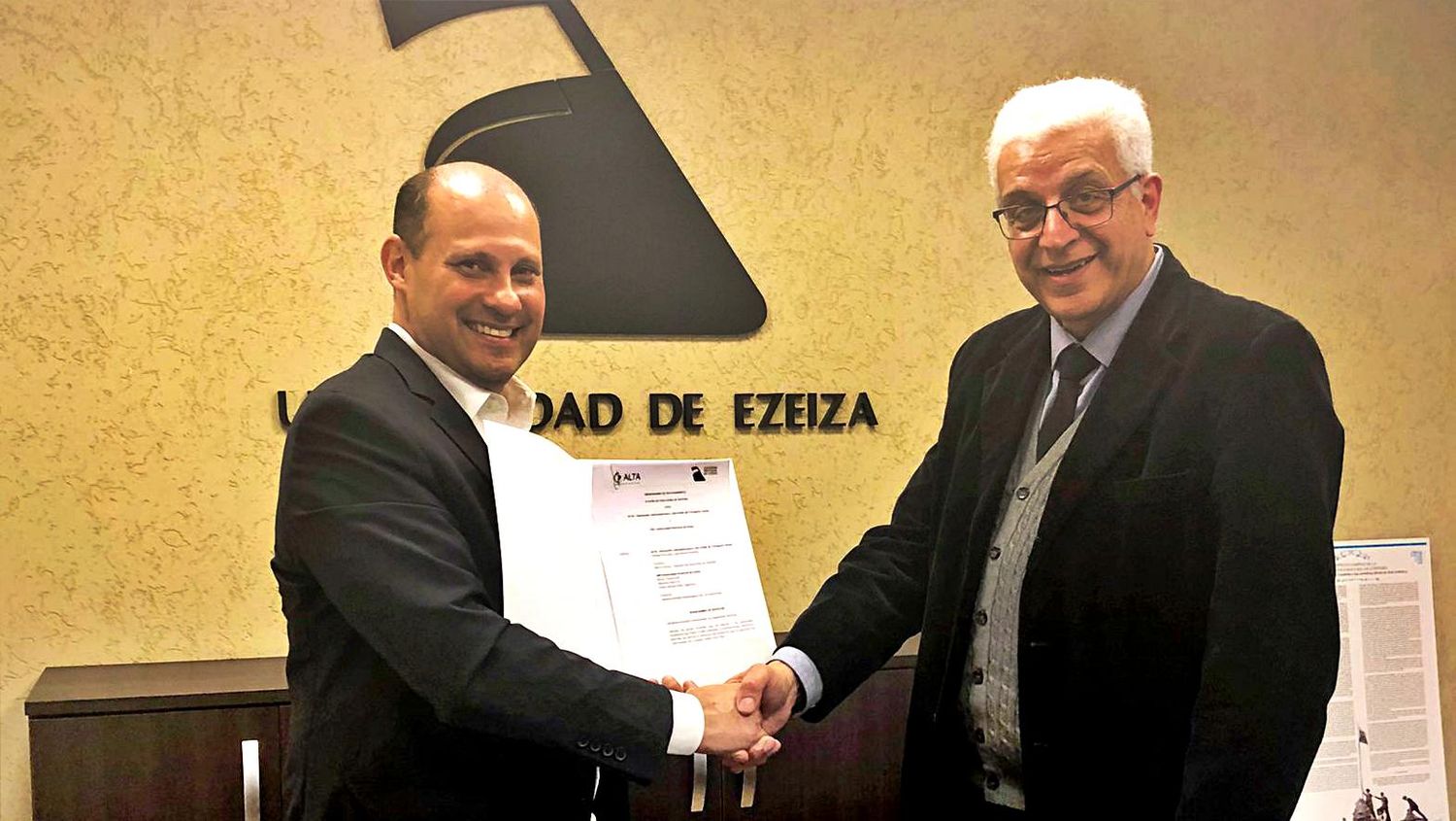 ALTA y la Universidad Provincial de Ezeiza firman acuerdo de cooperación