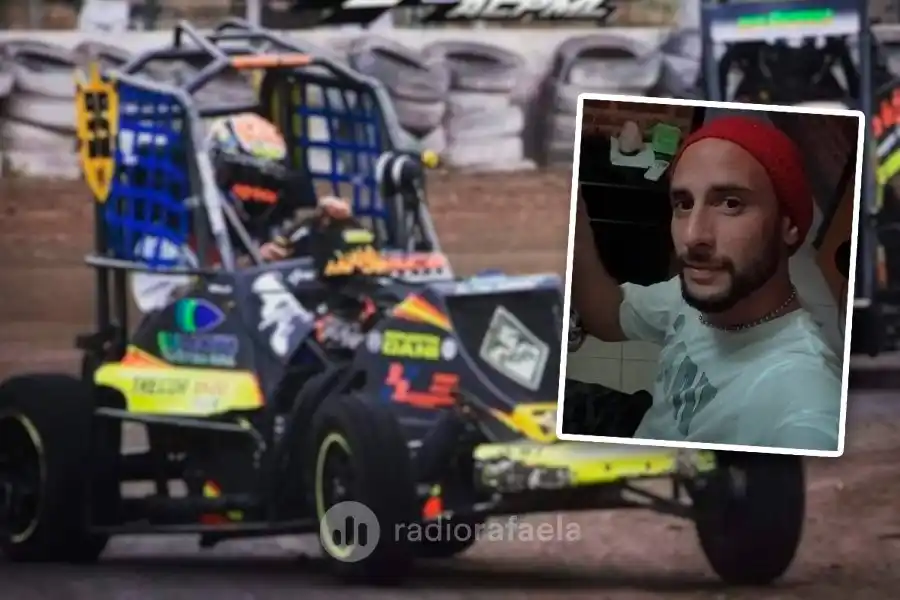 Gran dolor en la categoría de los midgets por el fallecimiento de un piloto Rafaelino