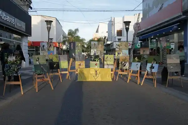 Inauguraron el "Paseo de Vidrieras de las Aves de Gualeguaychú"