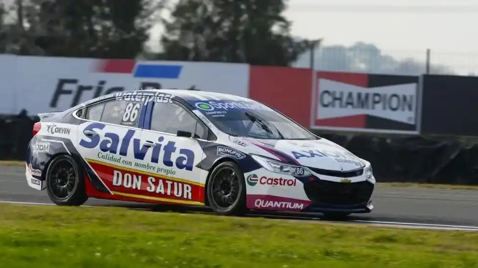 Canapino marcó el mejor tiempo en La Plata.