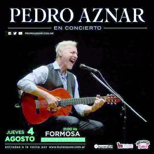 Pedro Aznar en concierto