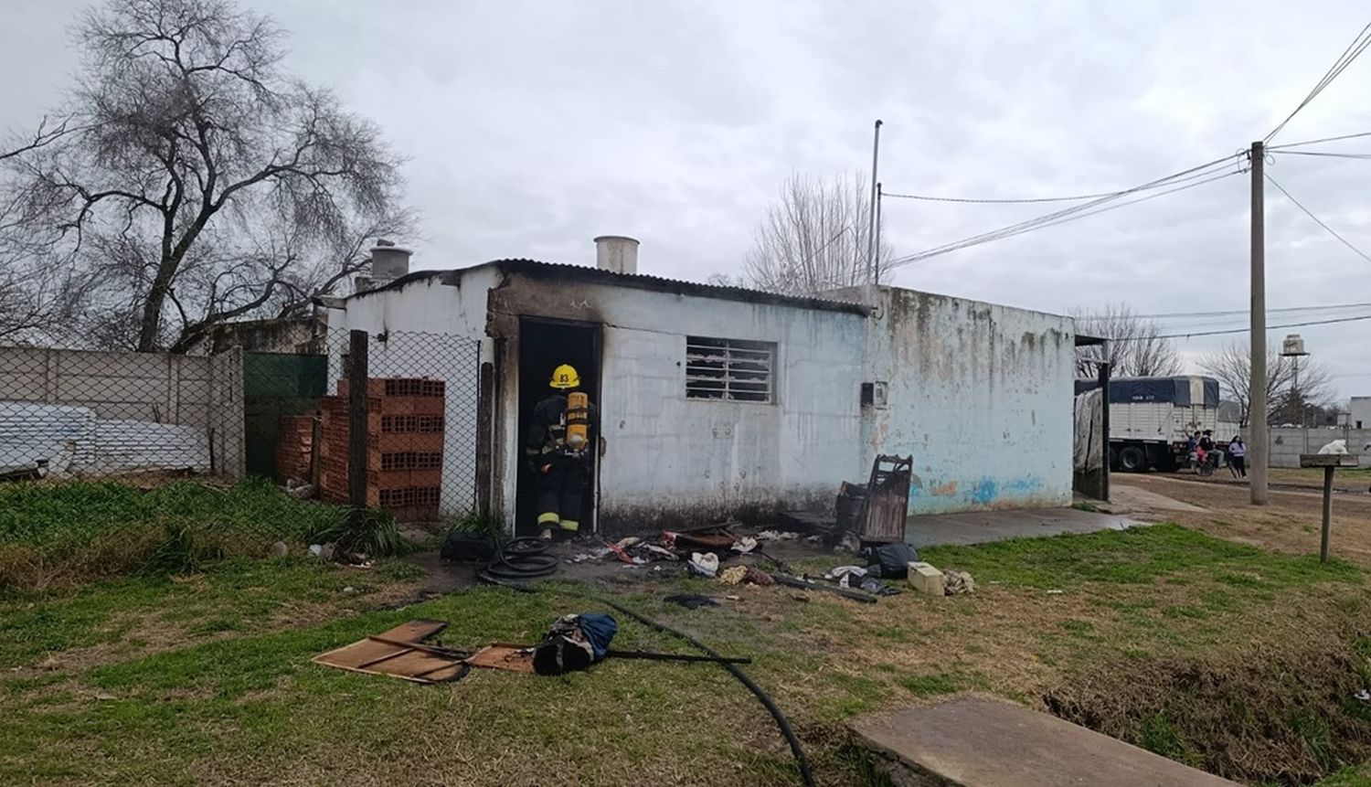 incendio en una vivienda - 1