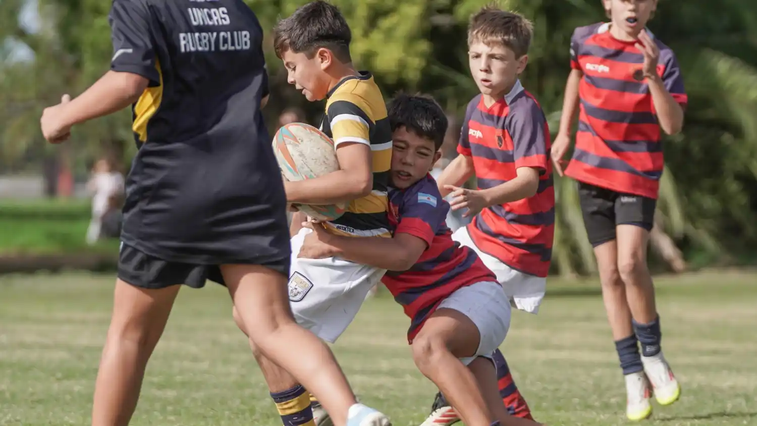 Encuentro de rugby de infantiles del Club Náutico 2