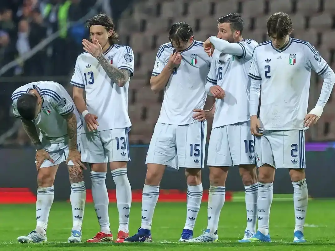 Italia cayó por penales ante Bosnia y quedó afuera del Mundial por tercera vez consecutiva