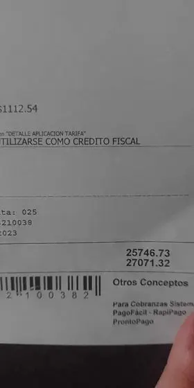 25 mil de luz y no tengo para comer