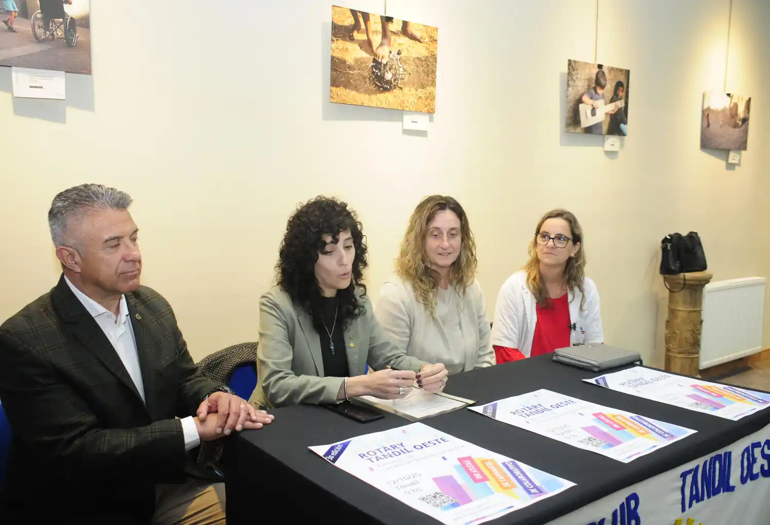 Conferencia de prensa Rotary - 1