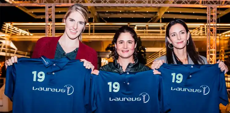 Aymar, distinguida en los premios Laureus