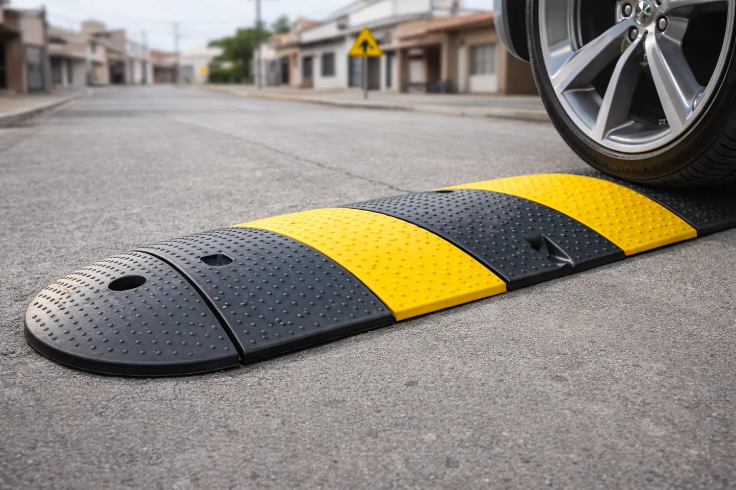 Colocarán reductores de velocidad en un sector de la ciudad