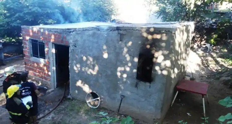 Incendio, tiroteo y detenidos