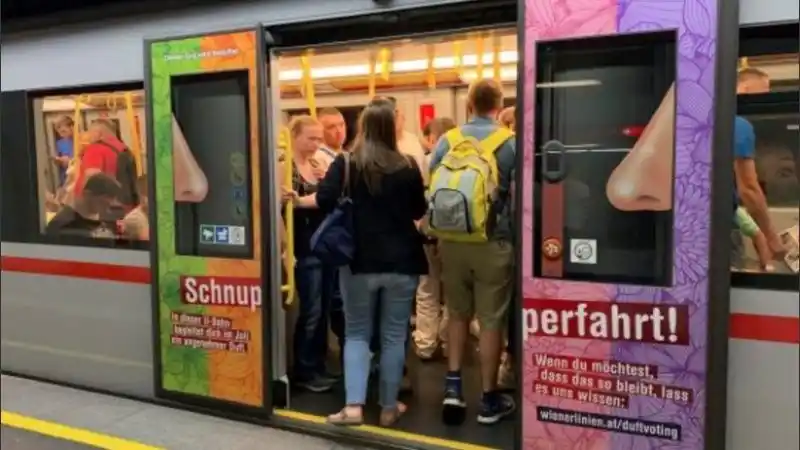 Viena perfuma los vagones del metro para evitar los malos olores