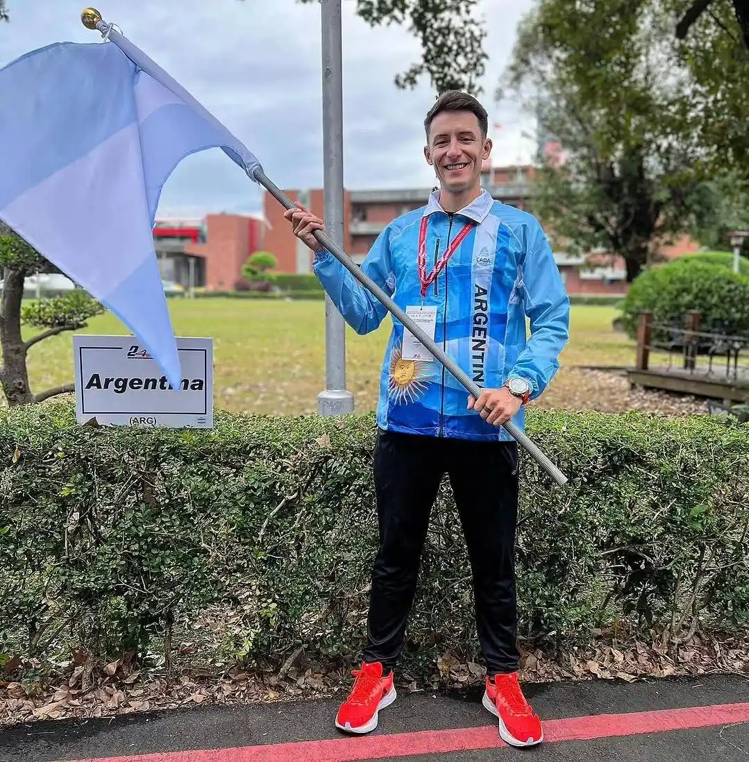 Juan Cruz Bustos terminó 61° en el Mundial de Ultramaratón de Taipei