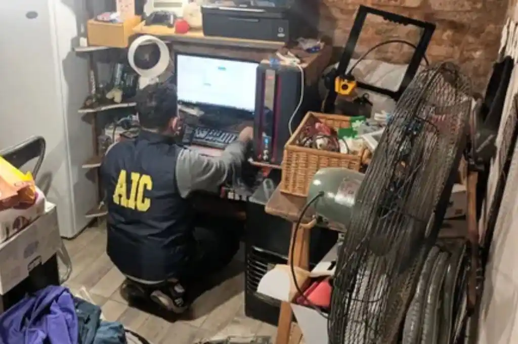 Estuvo presente personal de Cibercrimen y Trata de la Agencia de Investigación Criminal