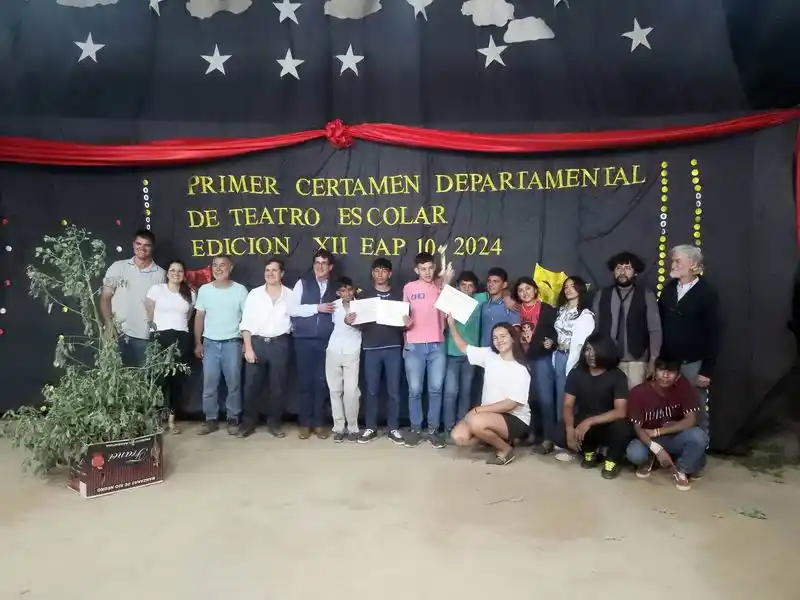 El monte maldito, ganadora de certamen 
de teatro escolar en El Quebracho