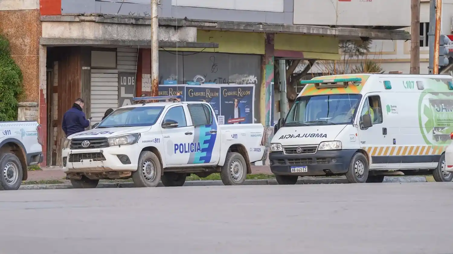 Procedimiento policial en 10 y 79