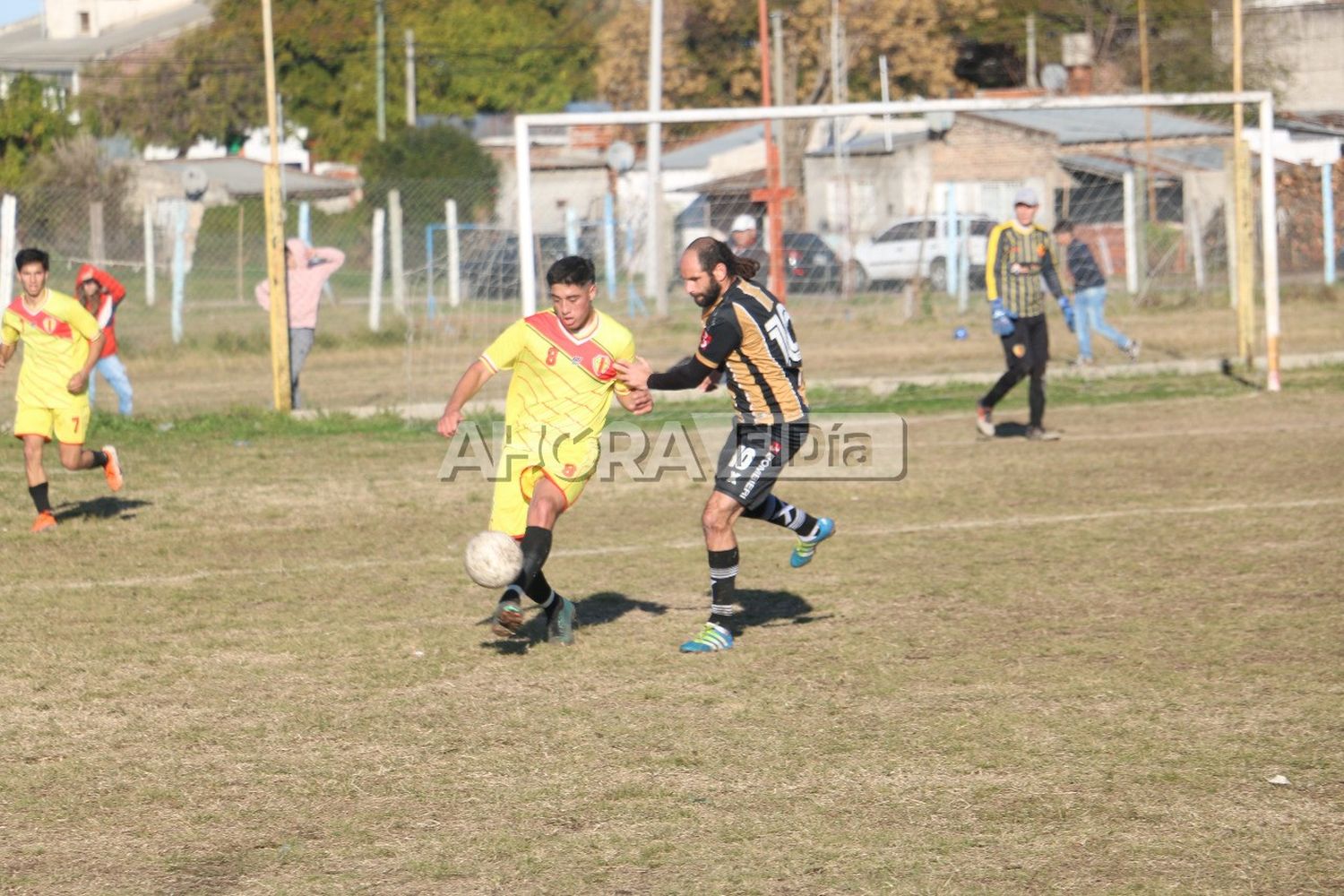 Sporting goleó a Deportivo Gurises y el resto de los partidos fueron suspendidos