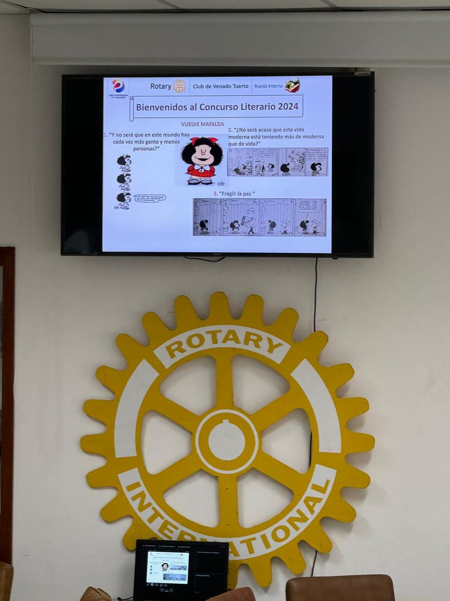 Mafalda en Rotary