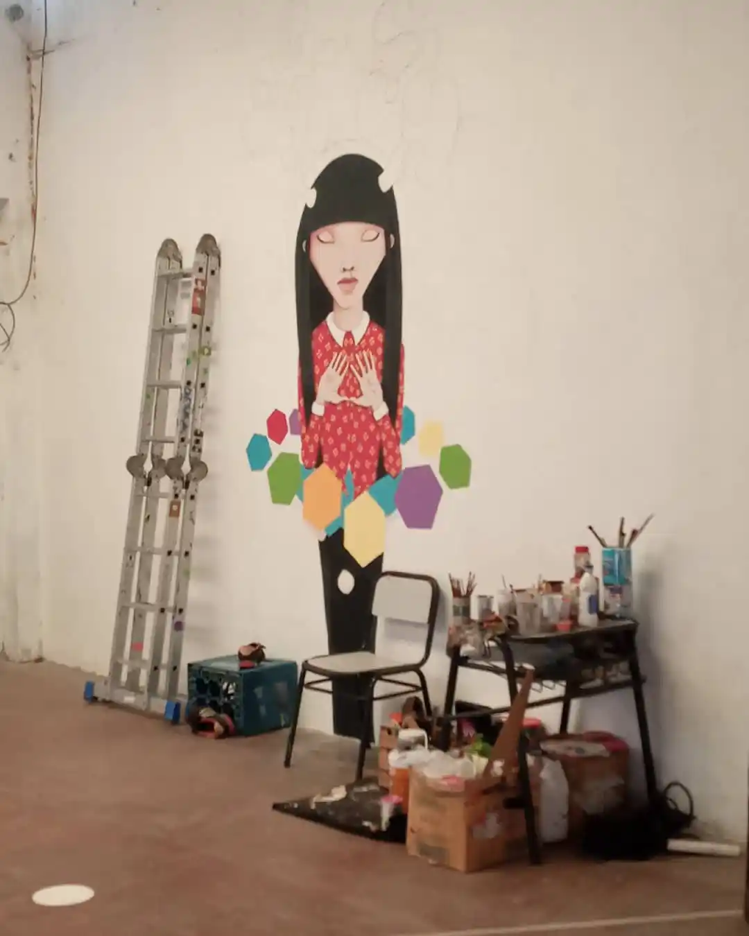 Coop.Art.E: avances, refacciones y apertura