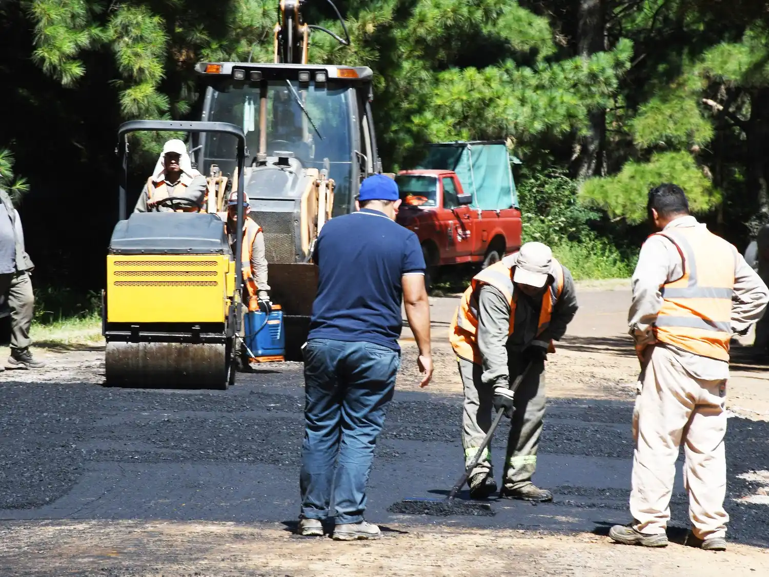 Programa de arreglo y bacheo de calles