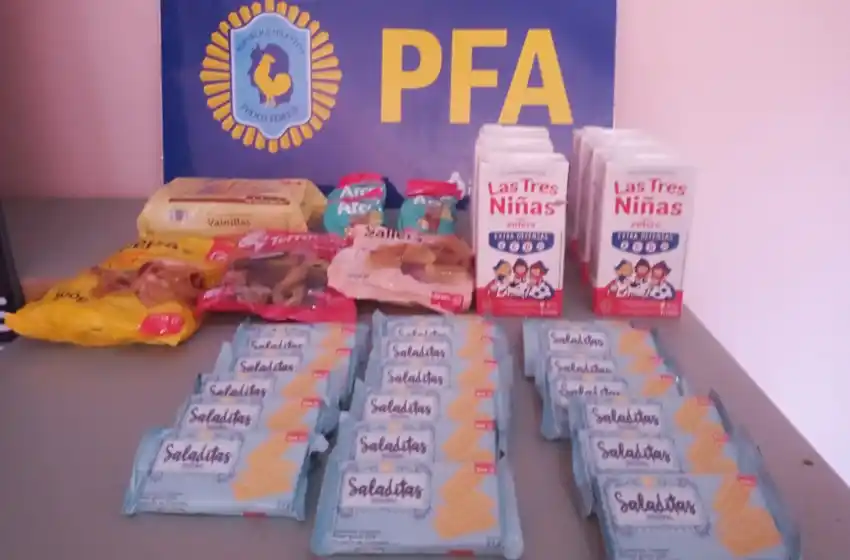 Una nueva donación de alimentos la Policía Federal
