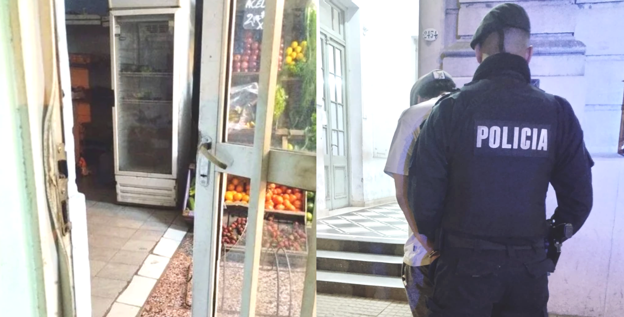 El delincuente fue trasladado a la Seccional 11va.