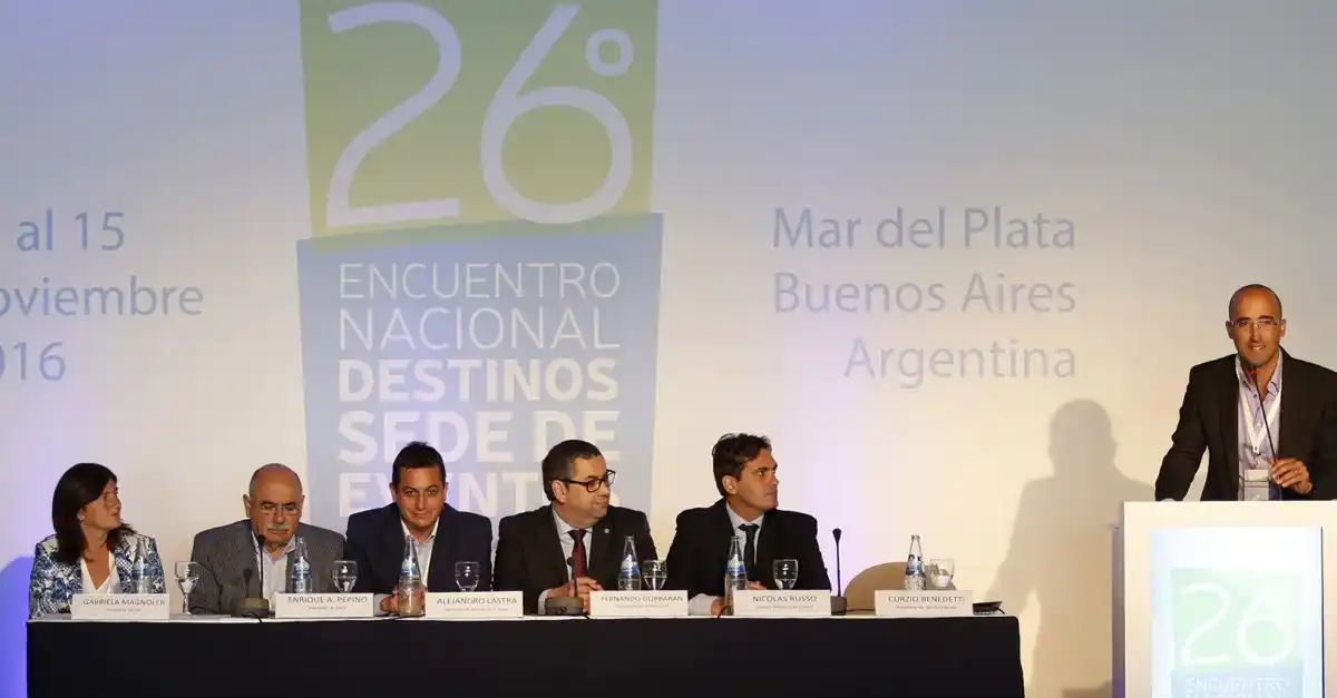 Se desarrolla el 26° Encuentro Nacional de Destinos Sede de Eventos