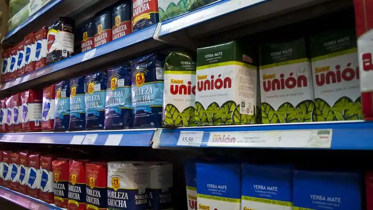 Precios cuidados: Suman 12 nuevas marcas de yerba mate