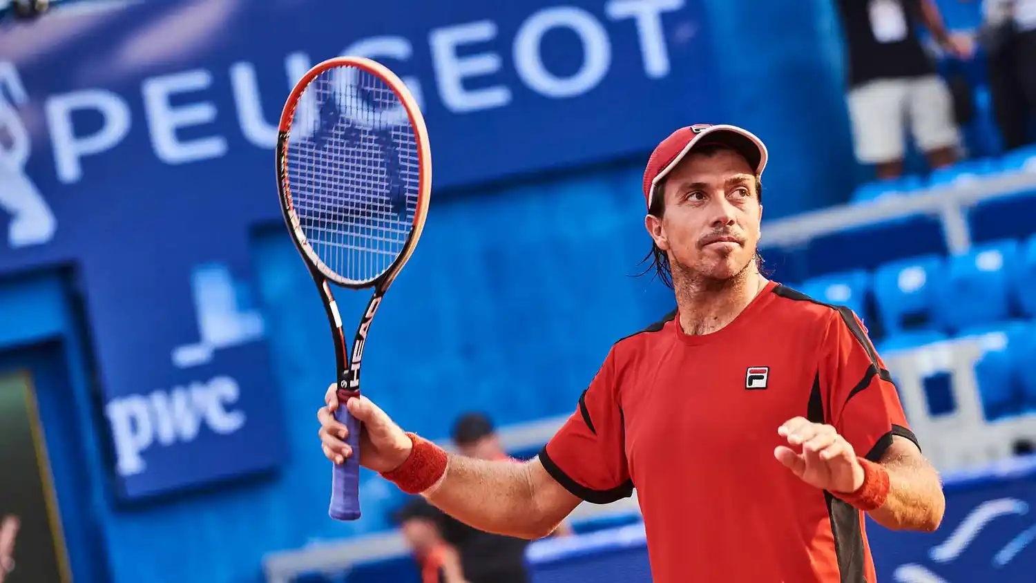 Victoria de Berlocq en Turquía sobre cesped