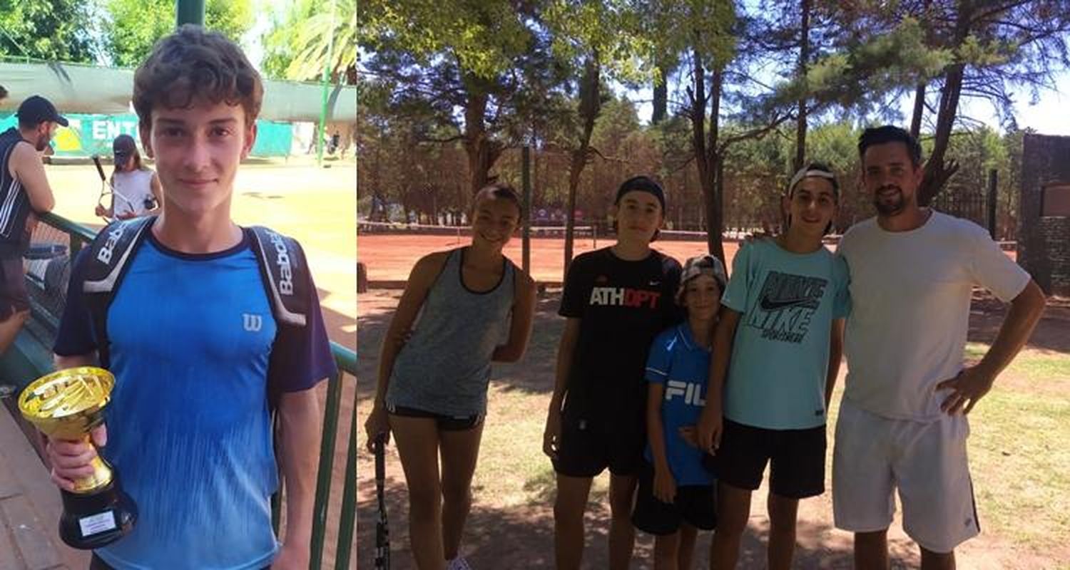 Tenistas sampedrinos comenzaron la temporada en San Nicolás
