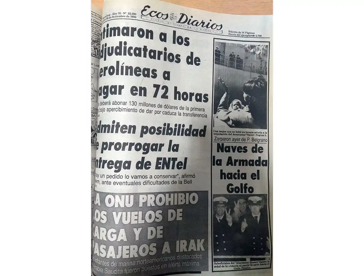 Miércoles 26 de septiembre de 1990