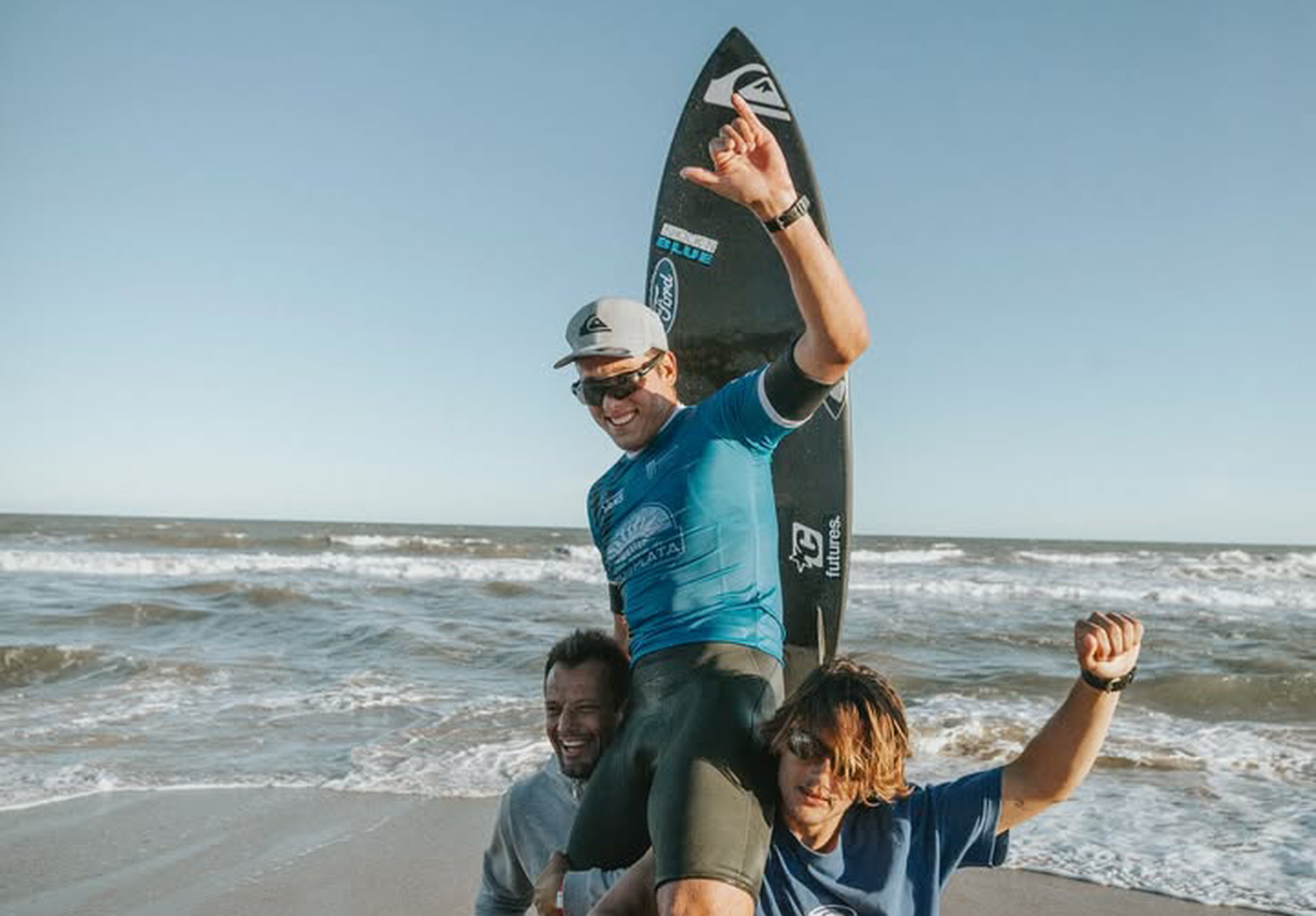 Mejor imposible: Franco Radziunas comenzó el año como campeón en Uruguay